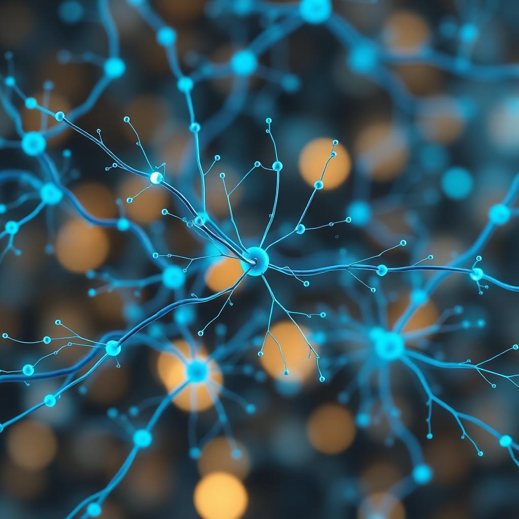 Illustration of glowing neural synapses representing new brain connections